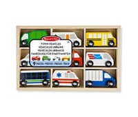 Melissa & Doug - Veicoli in legno